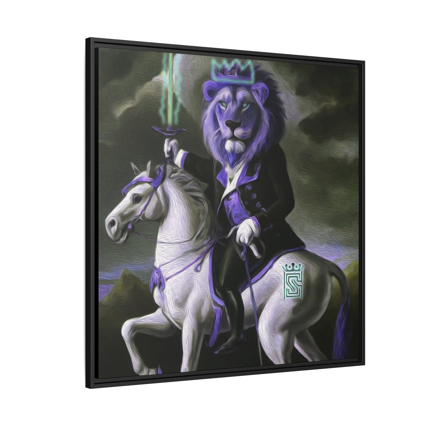 The Conqueror #NFT #ArtPrint cuz I'm on track to conquer this year #OG @RussellRope #cReatoR @ClassySavage.Art & #TTOGR ⚔️👑